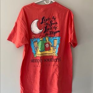 Coral Simple Southern T-Shirt